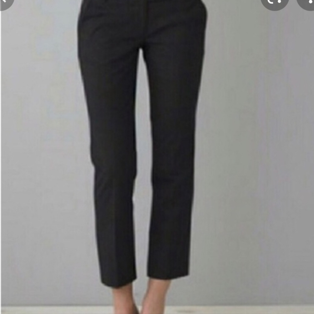 J CREW * grey skimmer capri pants SIZE 4 NWT
